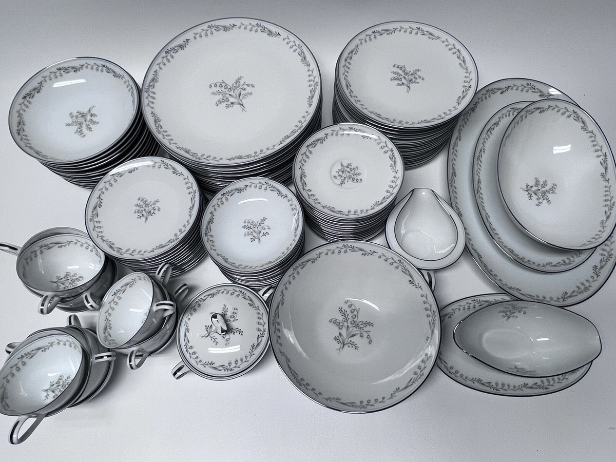 『感謝祭うー特価』　Noritake 『GRAND VISION』　大皿　5枚 vintage】Noritake CRAFTONE オールドノリタケ 8765 VINY SONG スープ