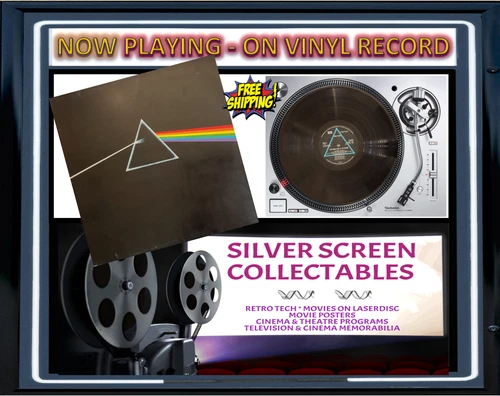 Pink Floyd Dark Side of the Moon 180g 12" Vinyl LP Record Gatefold Cover Posters