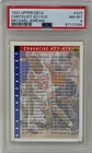 Michael Jordan 1992 Upper Deck Checklist Chicago Bulls Basketball Card 420 PSA 8