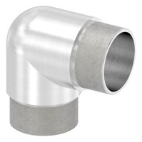 Rohrbogen 90° Edelstahl V2A Ø 42,4X2,0 Mm Eng Steckfitting GeläNder Handlauf