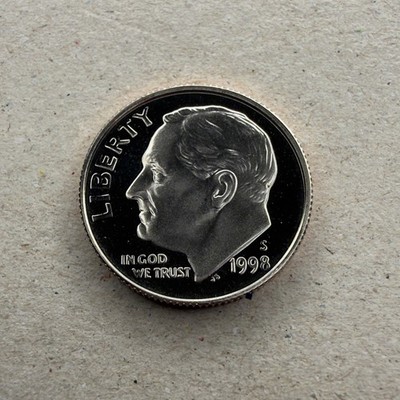 1998-S Roosevelt 10C Dime - PROOF Deep Cameo