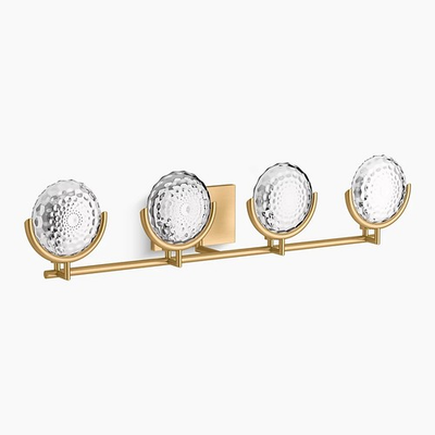 #ad #ad Kohler Lighting 29378 SC04B 2GL Arendela 4 Light Sconce Brushed Modern Brass $149.99