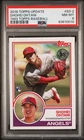 2018 Topps Update Shohei Ohtani 1983 Topps Baseball #83-2 PSA 8