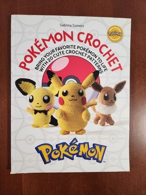 Pokémon Crochet: Bring Your Favorite Pokémon to Life w/ 20 Crochet Patterns Book