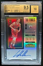2017-18 Panini Contenders - Lauri Markkanen - RC On-Card AUTO /49 - BGS 9.5/10