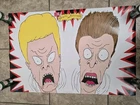 Beavis and Butthead Faces & Braces MTV Network Vintage Wall Poster 1993  #2309