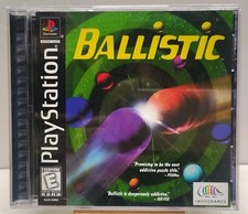 PlayStation 1 Ps1 - Ballistic - Complete Cib With Manual Tested Working