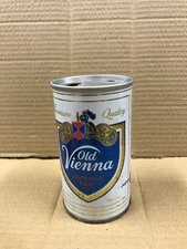 Vintage Old Vienna Empty Punch Top Beer Can
