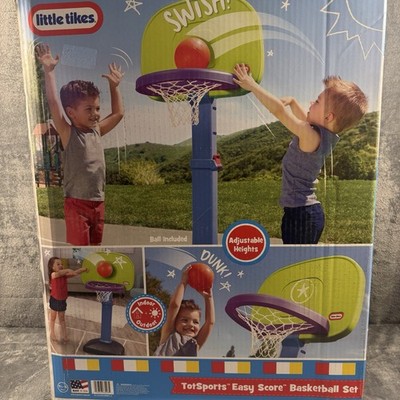 Adjustable Basketball Goal for 18 Months To 5 Little Tikes