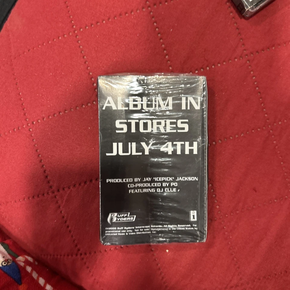 Sealed Ruff Ryders Ryde or Die Vol. 2 Cassette 2009 Rap Hip Hop DMX Single - Image 3 of 3