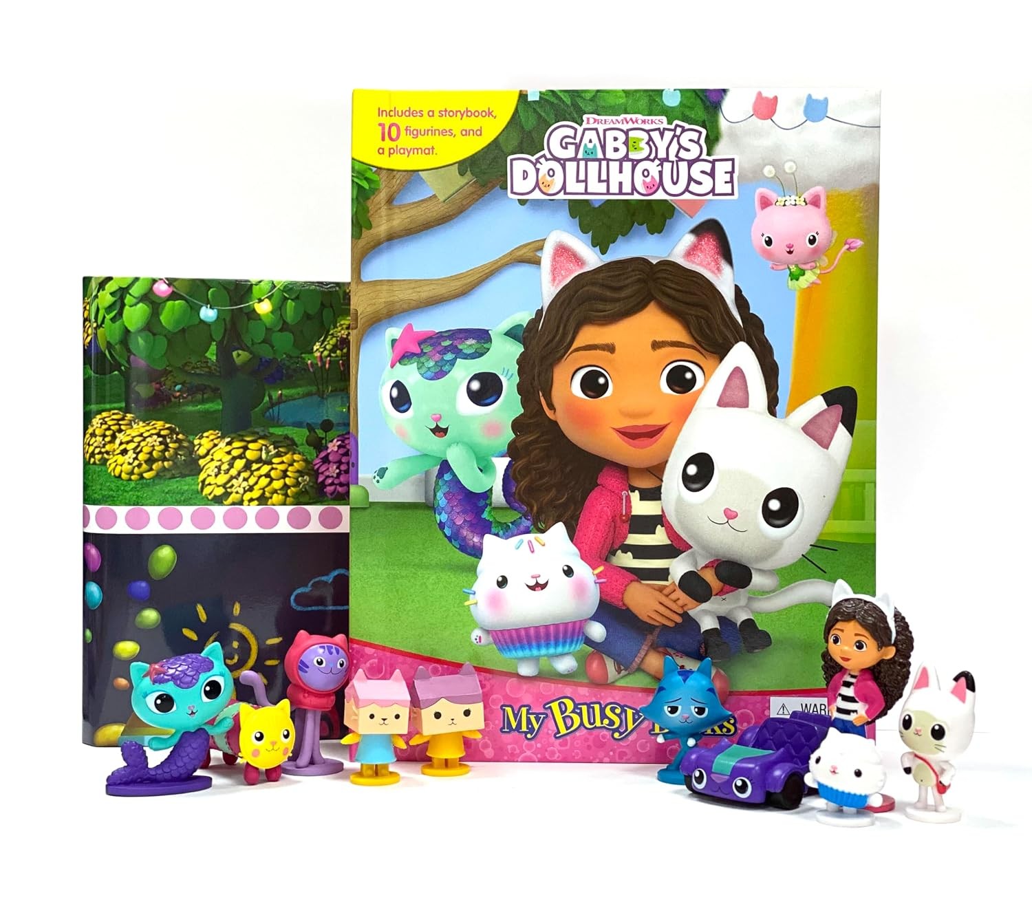 Phidal Publishing Uni. Gabby's Dollhouses (Board Book) My Busy Book - Image 4
