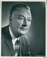 1966 Girton Viereck Governor, Investment Bankers Of America Business 8X10 Photo