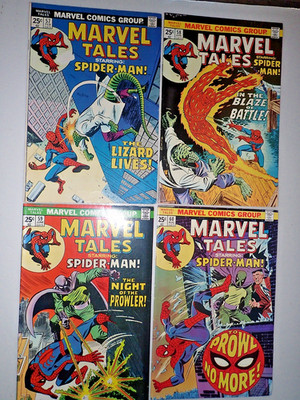 1975 Marvel Tales Starring Spider-Man 57-60