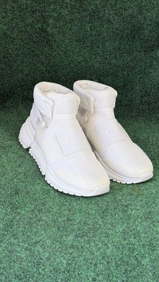 Champion Rally Future White High Top Sock Sneakers Women's 6W New CP100421W