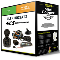 Elektrosatz 7-Pol Spezifisch für Mini Cooper 02.2014-Jetzt NEU Inkl. EBA