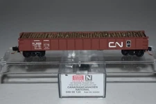 Micro-Trains 04800120 N Canadian National 50' 14 Panel Side Gondola #163553 NIB
