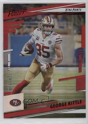 2022 Panini Prestige Xtra Points Premium Red 28/449 George Kittle #268 19b1