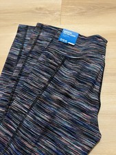 NWT DSG Momentum High Rise Leggings Girls Large 14 Pure Black Spacedye Youth
