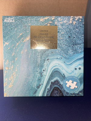 Foiled Precious GemStone Jigsaw Puzzle 1000 piece by Professor Puzzle. Unopened.