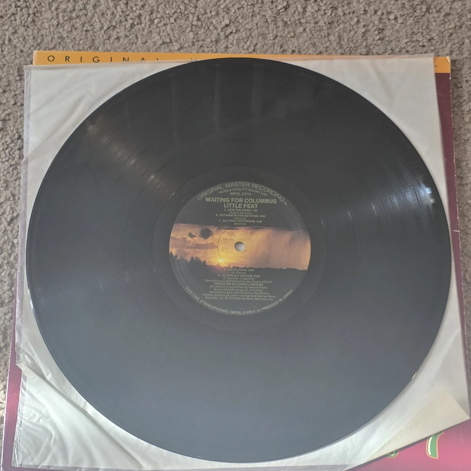 Little Feat Waiting For Columbus (1979) 1st Original Master 2LPs MFSL EXCELLENT Foto 3 de 4
