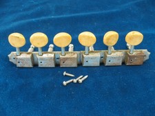 VINTAGE 60's Single line Kluson Deluxe for Gibson Strip Tuners Split in half