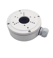 DS-1280ZJ-S Junction Box for Fixed Turret Bullet Cameras White Aluminum