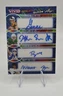 2025 Leaf Vivid Colorful Quads Autographs Macintyre Smith Montgomery Zollers #C…