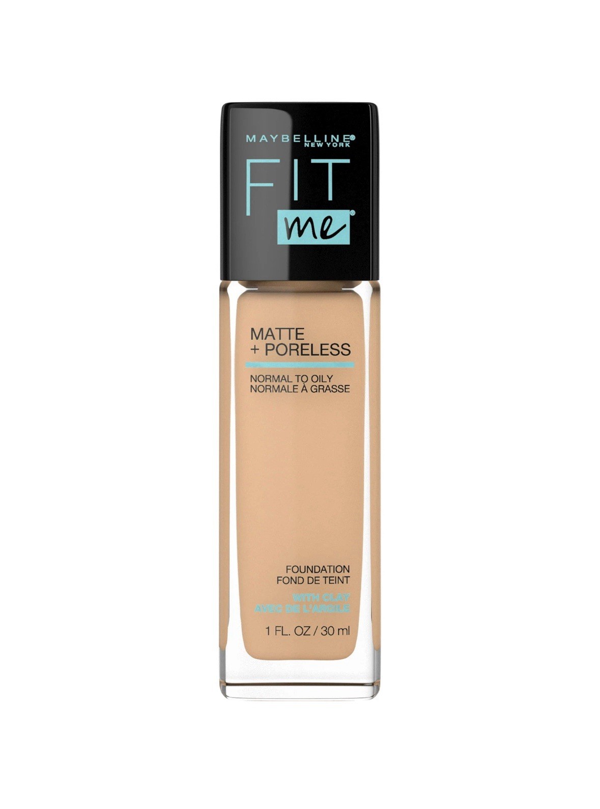 Maybelline Fit Me Matte + Poreless Foundation in 110 Porcelain 1oz