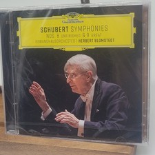 New Sealed Franz Schubert Symphonies Nos. 8, Unfinished 9 Czech Import