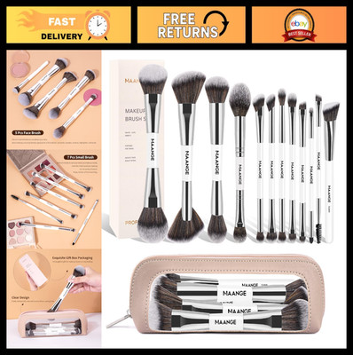 23-Piece Essential Makeup Brush Set for Foundation, Powder, Concealers & Eyeshad