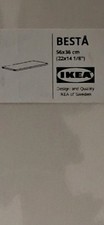 Ikea BESTÅ Shelf Fit Frame Shelving Storage Unit Adjustable 56x36 Beech Wood