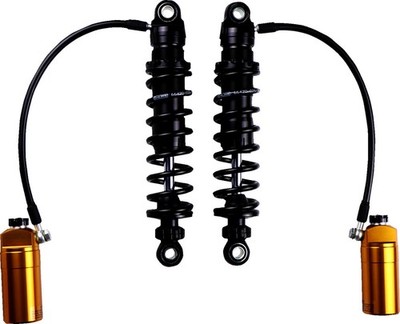 Ohlins STX36 Blackline Rear 12'' Shock Absorbers (HD 778)
