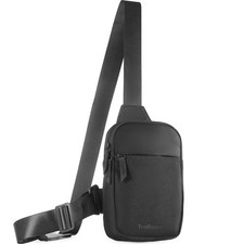 Mini Sling Bag Crossbody Fanny Pack Men Women - Switchable Strap, RFID Block...
