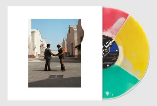 Pink Floyd Wish You Were Here LP Quad-Liquid Green/Blue/Red/Yellow Filled Vinyl