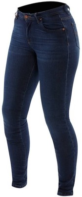 Dainese Denim Skinny Womens Motorcycle Riding Pants Blue