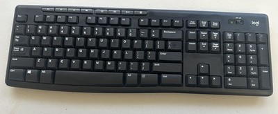 Logitech K270 Wireless Keyboard Windows/MAC Full Number Pad - NO USB RECEIVER