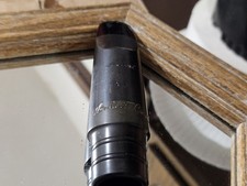 HERBERT COUF TENOR Saxophone Mouthpiece ** Hard Rubber Nice Shape Original