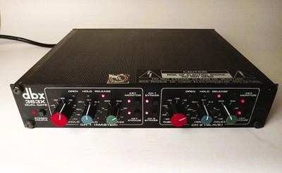 Vintage DBX 363X Professional Audio Dual Noise Gate Stereo / 2 channels