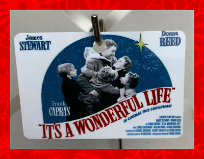 It's A Wonderful Life Custom Aluminum 2 Sided Christmas Tree