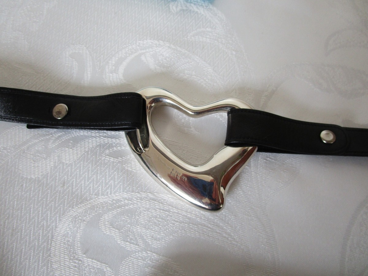 Women’s Open Heart Belt Shiny Silver Tone Metal Chain Link Love Feminine Women main image 4
