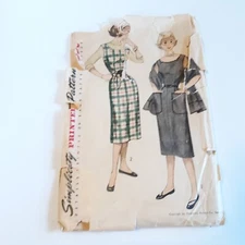 Simplicity 3641 Teenage One Piece Jumper and Stole Top Pattern Cut