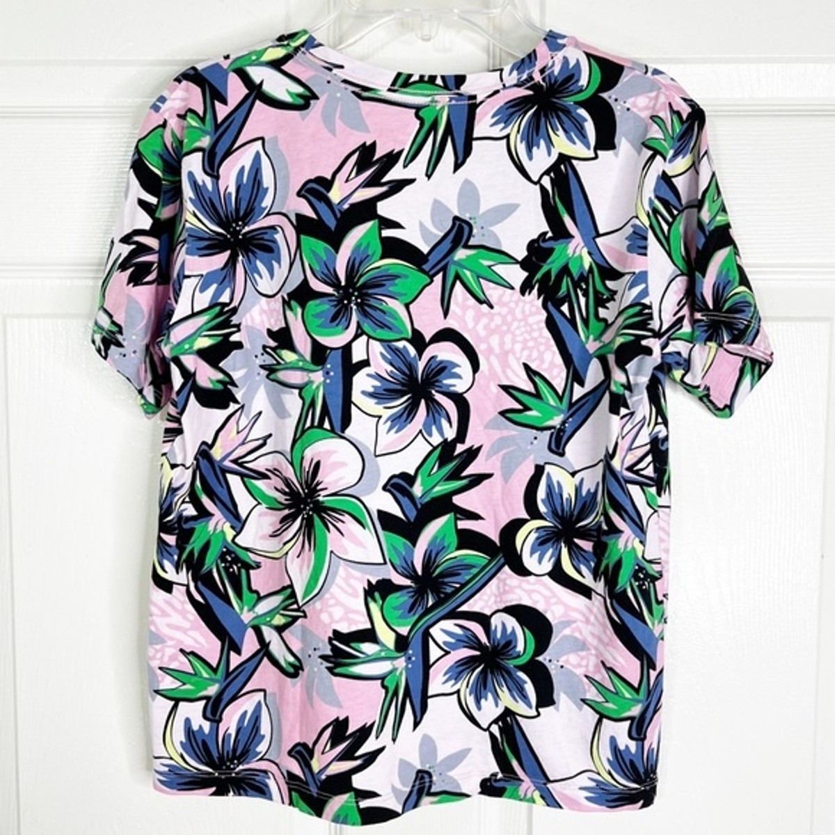 Adidas Allover Print Crossover Short Sleeve Crewneck T-Shirt