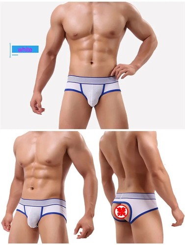 Sexy Hombres Malla Ver A Través Abierto Butt Jockstrap Ropa Interior Transpirable Bikini Calzoncillo - Imagen 29 de 29