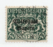 Bavaria - Sc# O30 Used       /      Lot 0625278