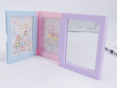 Original Sumikko Guashi Friends Wecker Uhr mit Spiegel Kawaii Japan 2020 NEU - Bild 3 von 4