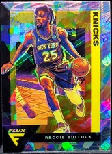 2020-21 Panini Flux Reggie Bullock Cracked Ice #117 Knicks C046