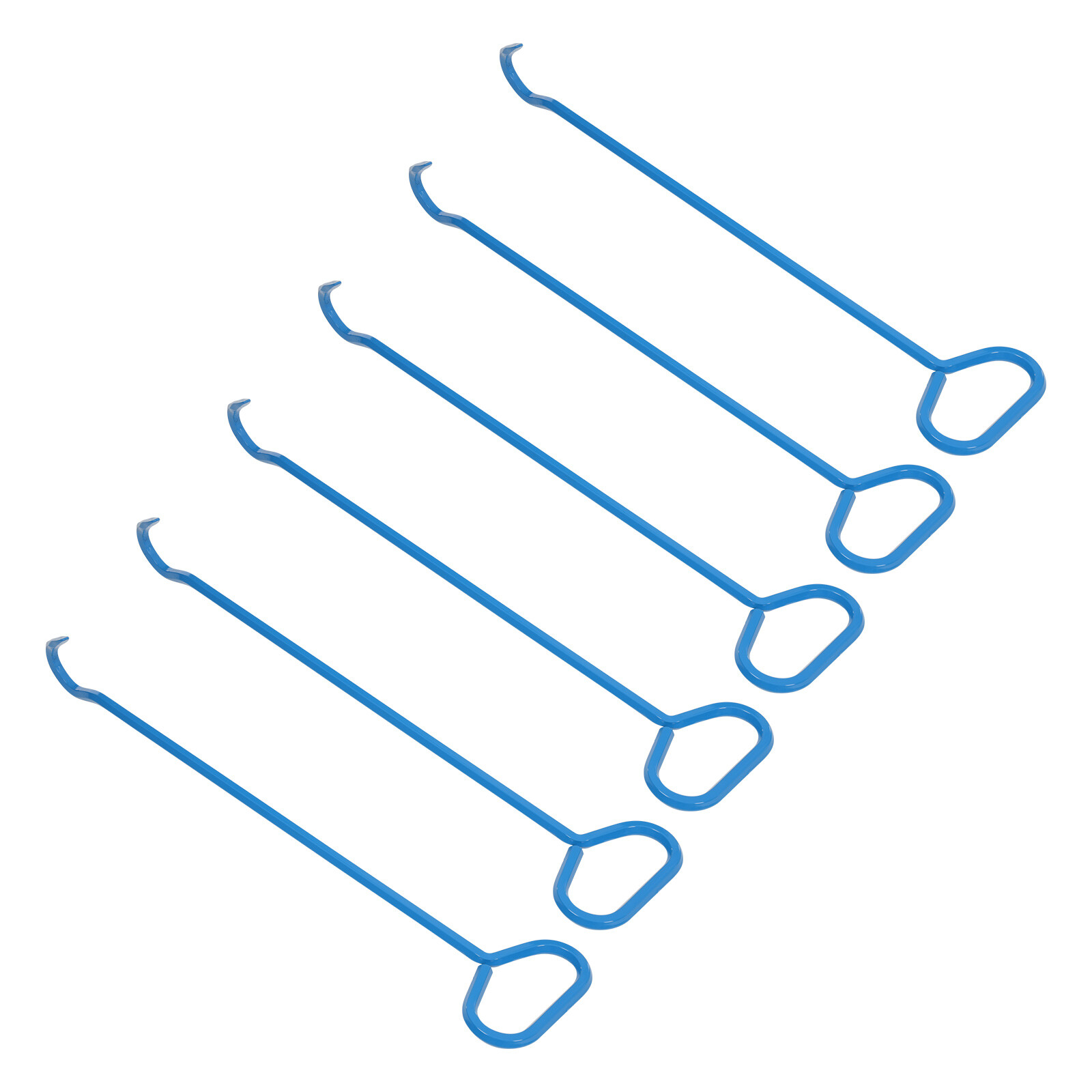 6x 30Inch Manhole Hook Tool - Versatile Lifter and Puller for Manhole Covers USA