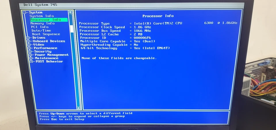 Vintage Gaming Dell OptiPlex 745 Computer Intel Core 2 1.86GHz 3 GB RAM No HDD - Image 3 of 4
