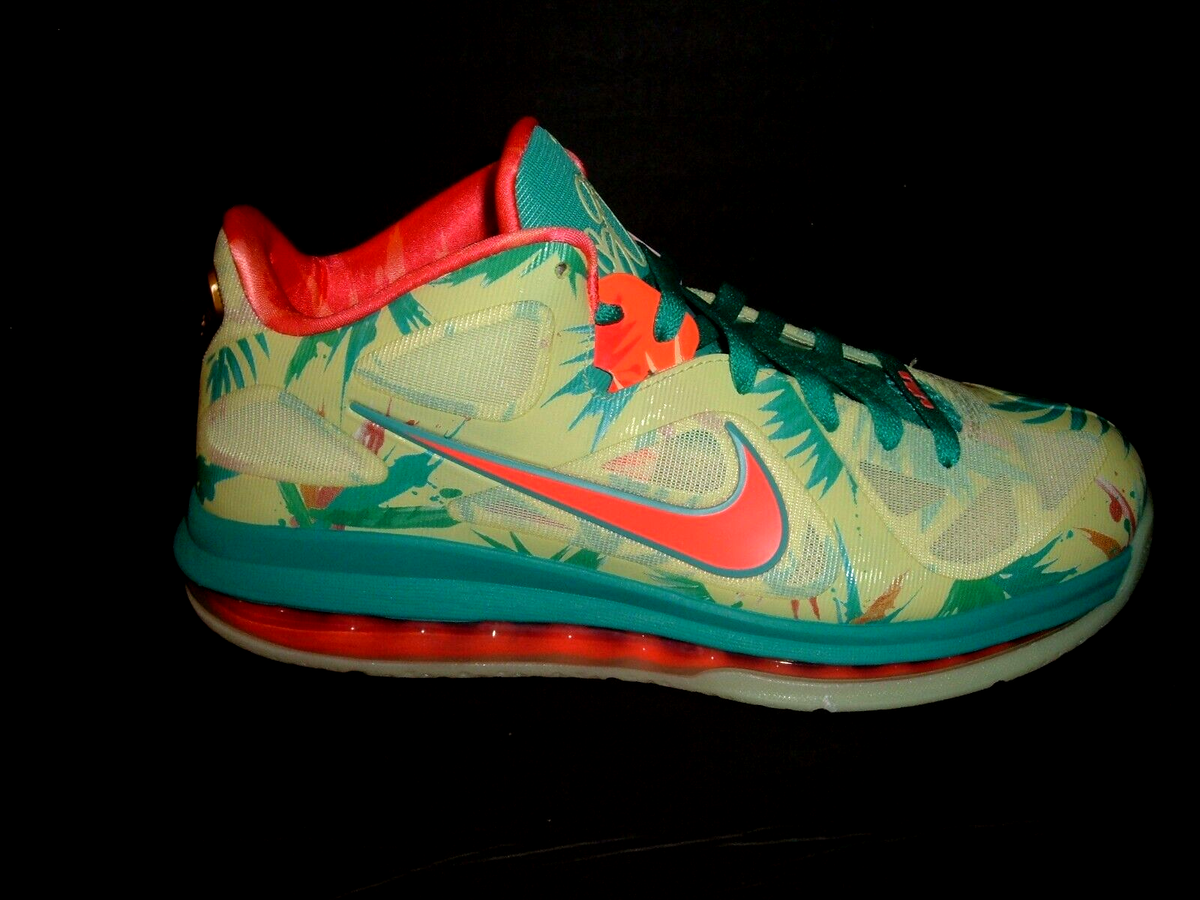 Nike LeBron 9 IX Low LeBronold Palmer Size 9 Men's NEW White