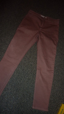 Stoffhose Highwaist altrosa Mango Gr. 38 + Shirt von Zara
